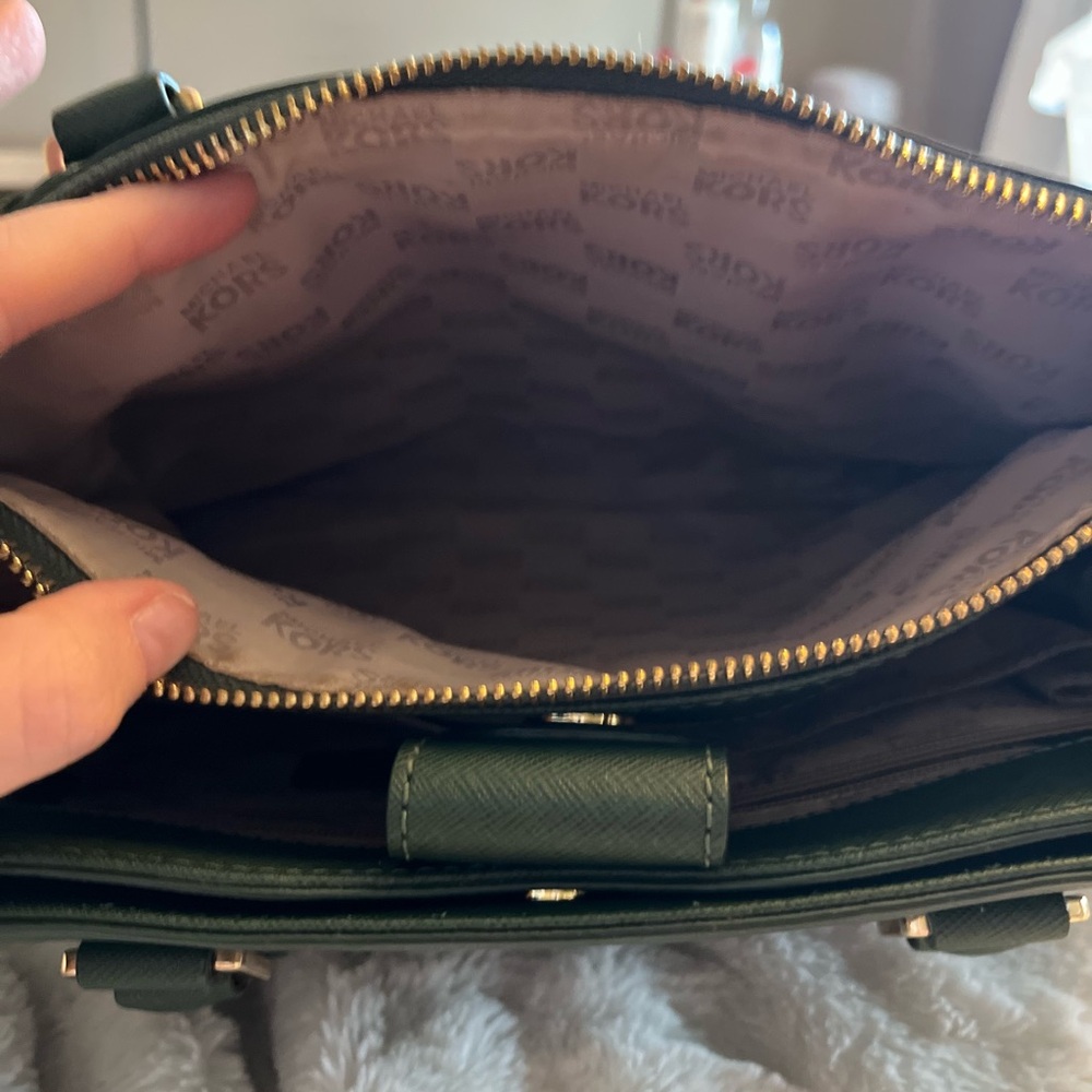 Dark green Michael Kors purse